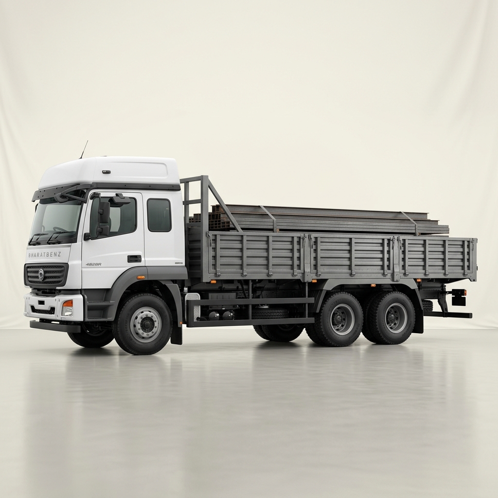 BharatBenz 4828R heavy hauler for Heavy machinery transport Kolar industrial area