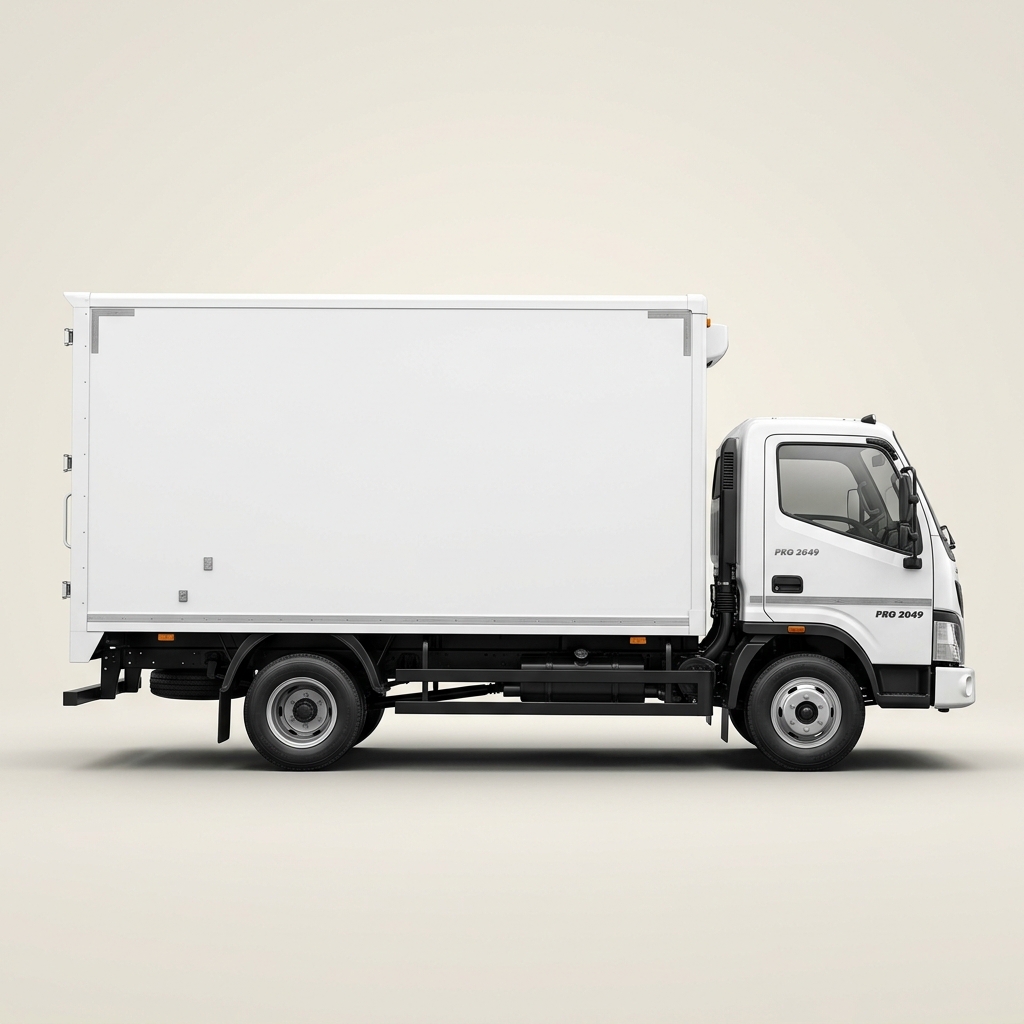 Eicher Pro 2049 box truck for Part Load transportation Kolar District