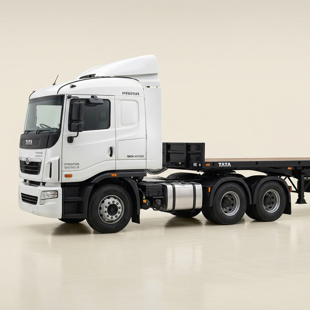 Tata Prima 5530.S flatbed trailer tractor for Full Truck Load (FTL) services Kolar